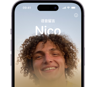 宝山苹果15服务站分享iPhone15实时语音留言开启方法 